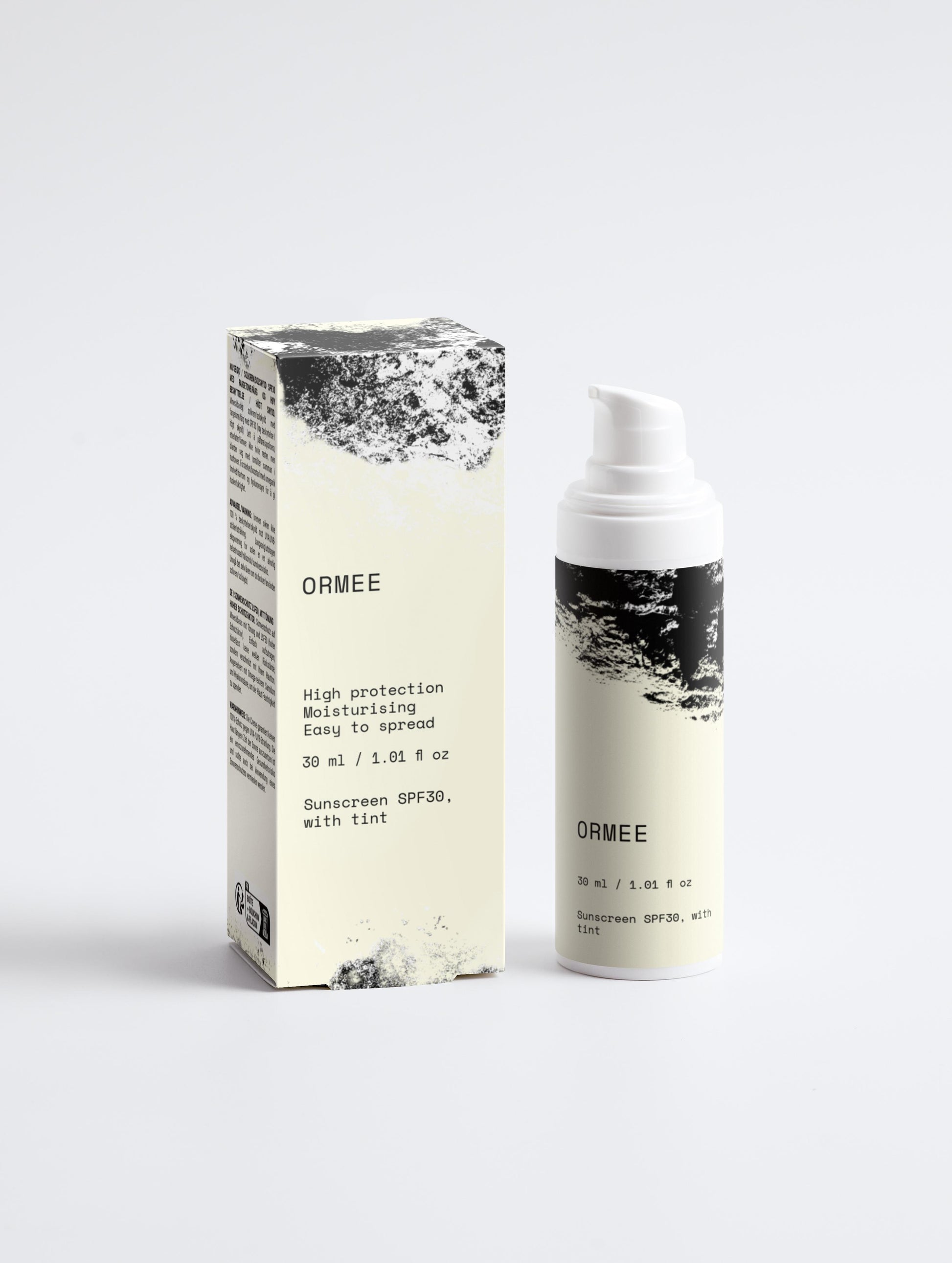 Sunscreen SPF30, with tint