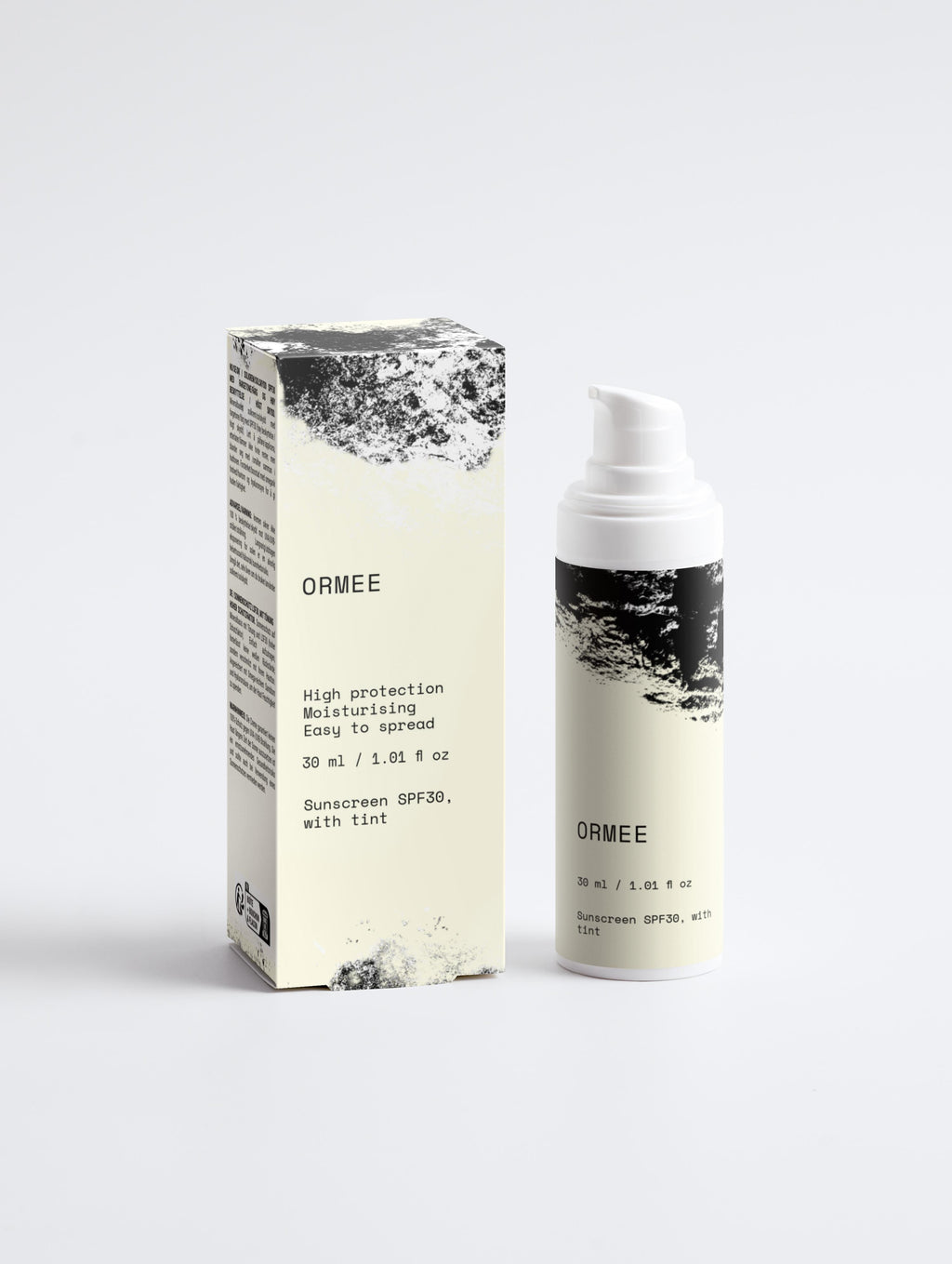 Sunscreen SPF30, with tint